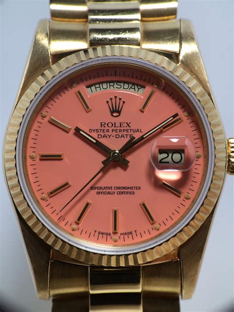 rolex day date coral|new rolex day date models.